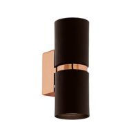EUROLUX W179BRC PASSA BROWN & COPPER WALL LIGHT