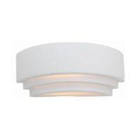 EUROLUX W402 GYPSUM WHITE WALL LIGHT