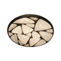 K-LIGHT H-KLC-LED-40/BL PEBBLE & CRYSTAL SAND CEILING LIGHT