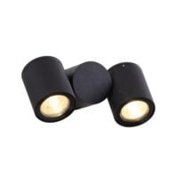 K-LIGHT JB-KLG-800/2 BLACK UP OR DOWN FACING WALL LIGHT