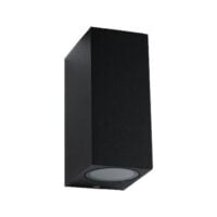 K-LIGHT L-KLG-1801/2S-B BLACK UP & DOWN FACING WALL LIGHT