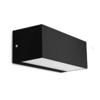 SPAZIO 4524.12.30 MITE 230MM CTC BLACK UP & DOWN WALL LIGHT
