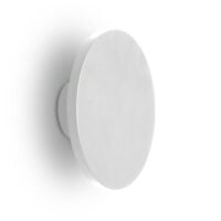 SPAZIO 4547.1.3031 FOCAL ROUND 3000K WHITE WALL LIGHT