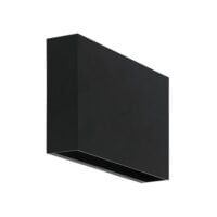 SPAZIO 4549.1.3030 CAPRI 3000K BLACK UP & DOWN WALL LIGHT