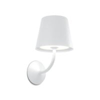 SPAZIO 4665.30.31 FLUTE WHITE WALL LIGHT