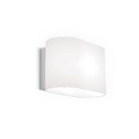 SPAZIO 5279 ICE CHROME & OPAL WALL LIGHT