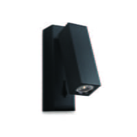 SPAZIO 8287/3030 PRIMA MATT BLACK WALL LIGHT