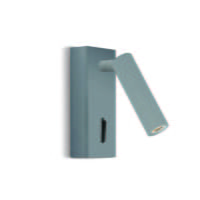 SPAZIO 8288/3018 DONNA MATT CHROME WALL LIGHT