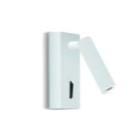 SPAZIO 8288/3031 DONNA MATT WHITE WALL LIGHT