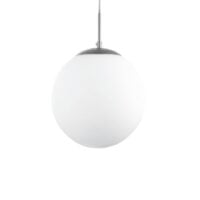 SPAZIO 8541.300 GLOBE OPAL & CHROME PENDANT