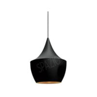SPAZIO 8567.2.30.10.2 MISO 2 BLACK & GOLD PENDANT