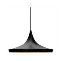 SPAZIO 8567.3.30.10.2 MISO 3 BLACK & GOLD PENDANT