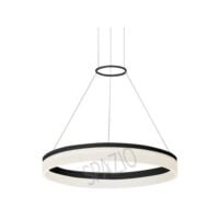SPAZIO 8585.38.30.30.D RING LED BLACK PENDANT