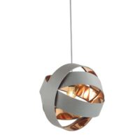 SPAZIO 8619.2042 LUMIA GREY & ROSE GOLD PENDANT