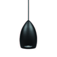 SPAZIO 8669.30 UOVO MATT BLACK PENDANT