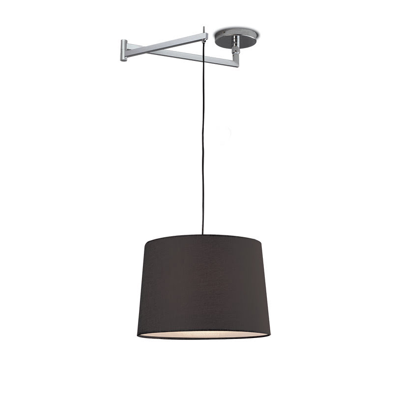 SPAZIO 8796.30 SWING BLACK PENDANT Discount Lighting Wholesaler