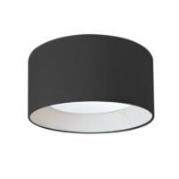 SPAZIO 8950.2.30 VERONA 550MM BLACK CEILING LIGHT