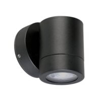SPAZIO DY/5023/30 PAULIE ONCE BLACK DOWNFACE WALL LIGHT