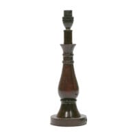 BRIGHT STAR BTL2447 DARK RESIN TABLE LAMP