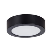 BRIGHT STAR CF538 BLACK 170MM COOL WHITE FIXED DOWNLIGHT