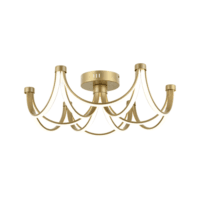 BRIGHT STAR CF570/6 GOLD CHANDELIER