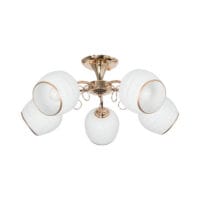 BRIGHT STAR CH491/5 GOLD CHANDELIER