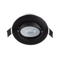 BRIGHT STAR DL030 BLACK 85MM TILT DOWNLIGHT