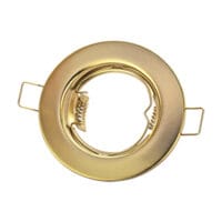 BRIGHT STAR DL066 SATIN GOLD 82MM FIXED DOWNLIGHT