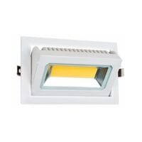 BRIGHT STAR DL102 WHITE TILT DOWNLIGHT