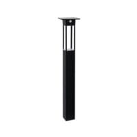 BRIGHT STAR LS025 MATT BLACK SOLAR BOLLARD