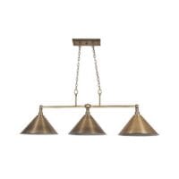 BRIGHT STAR PEN223/3 ANTIQUE BRASS PENDANT