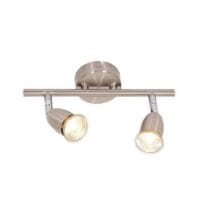 BRIGHT STAR S048/2 SATIN CHROME SPOT LIGHT