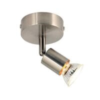 BRIGHT STAR S055/1 SATIN CHROME SPOT LIGHT