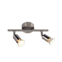 BRIGHT STAR S055/2 SATIN CHROME SPOT LIGHT