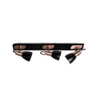 BRIGHT STAR S156/3 BLACK & COPPER SPOT LIGHT