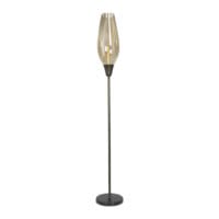 BRIGHT STAR SL081 COGNAC GLASS FLOOR LAMP
