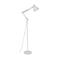 BRIGHT STAR SL086 WHITE METAL FLOOR LAMP