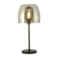 BRIGHT STAR TL175 COGNAC GLASS FLOOR LAMP