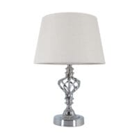 BRIGHT STAR TL176 POLISHED CHROME TABLE LAMP