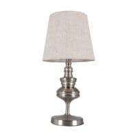 BRIGHT STAR TL180 SATIN METAL TABLE LAMP