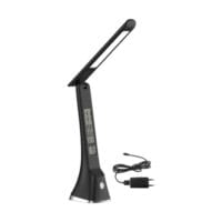 BRIGHT STAR TL648 BLACK LED DISPLAY DESK LAMP