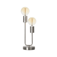 BRIGHT STAR TL651 SATIN METAL TABLE LAMP