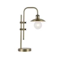BRIGHT STAR TL673 ANTIQUE BRASS TABLE LAMP