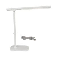 BRIGHT STAR TL687 WHITE RECHARGEABLE LED DESK LAMP