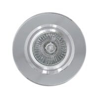 EUROLUX D101AC BRUSHED ALUMINIUM 89MM FIXED DOWNLIGHT