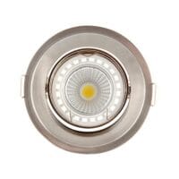 EUROLUX D131SC SATIN CHROME 85MM FIXED DOWNLIGHT