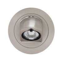 EUROLUX D23SC SATIN CHROME 130MM TILT & SWIVEL DOWNLIGHT