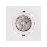 EUROLUX D66W WHITE 96MM TILT & SWIVEL DOWNLIGHT