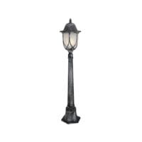 EUROLUX O35BS BLACK SILVER STANDING LANTERN