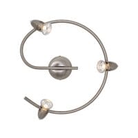 EUROLUX S221SC MAGNUM SPIRAL SATIN CHROME SPOT LIGHT